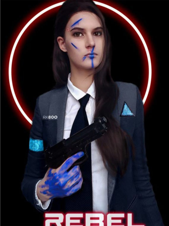 Agent Kara Detroit Become Human Cosplay Jacket