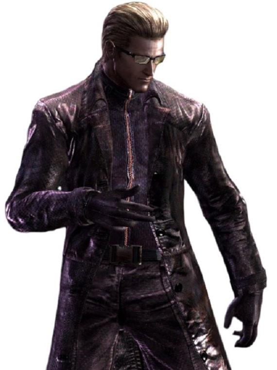 Albert Wesker Resident Evil 5 Purple Coat