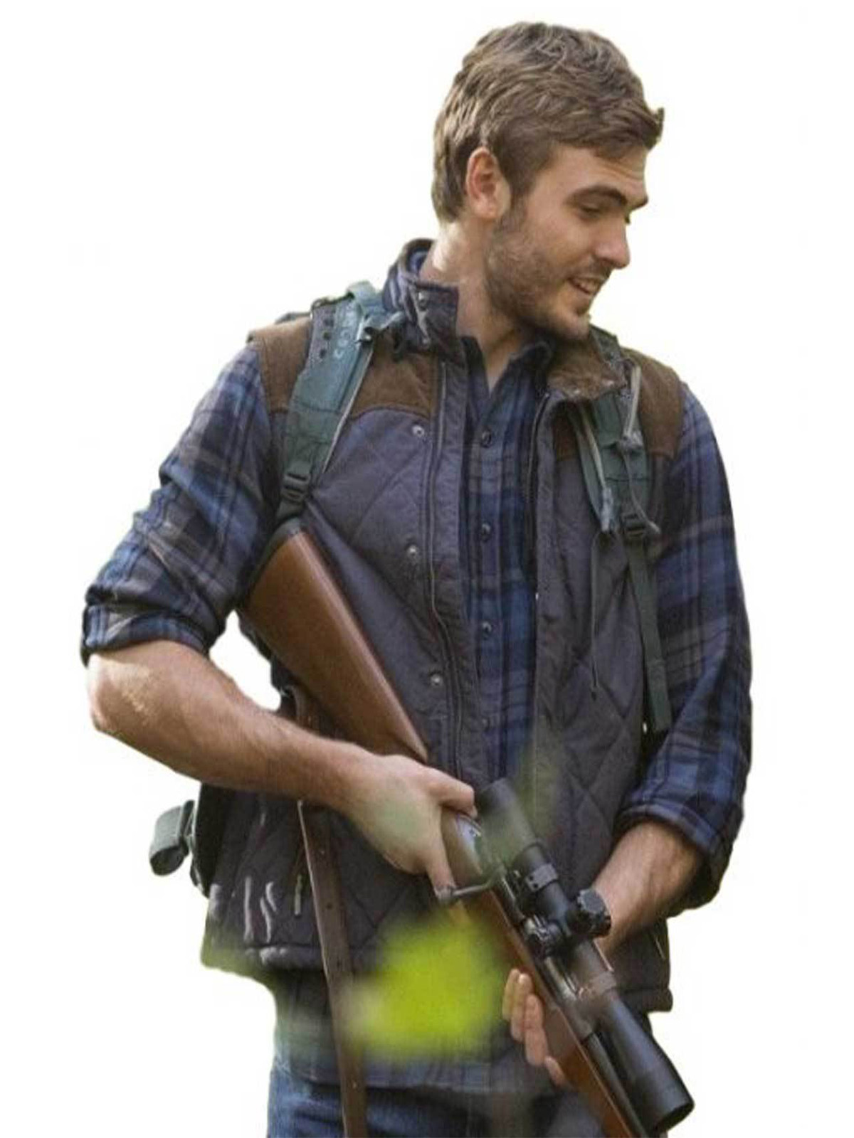 Alex Roe The 5th Wave Diamond Quilted Vest