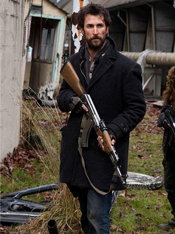 American TV Series Falling Skies Tom Mason Black Coat