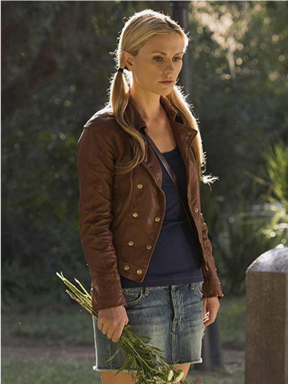 Anna Paquin True Blood Leather Jacket