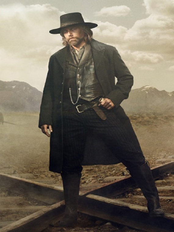 Anson Mount Hell on Wheels Black Coat