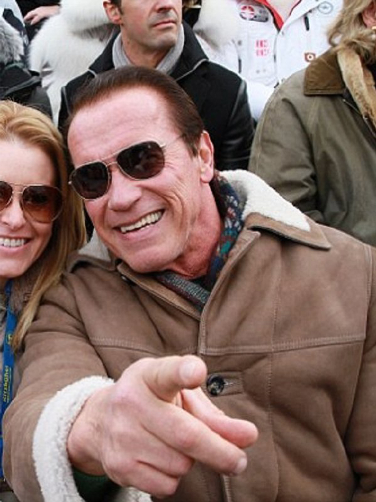 Arnold-Schwarzenegger-Suede-Fur-Leather-Coat