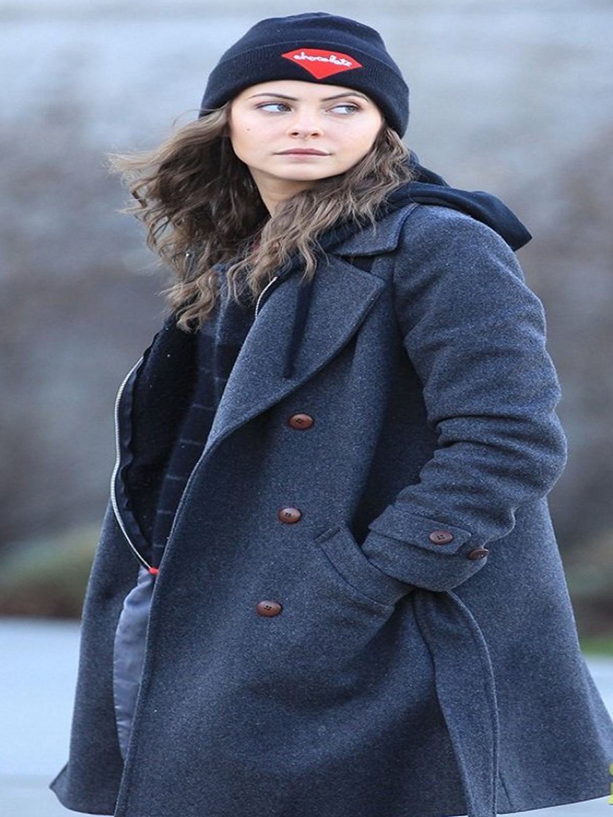 Arrow Willa Holland Blue Coat