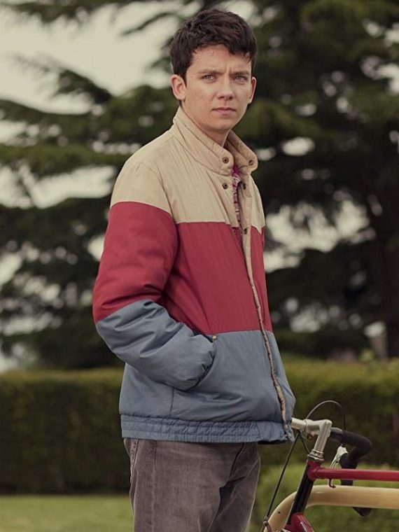 Asa Butterfield Sex Education Bomber Jacket