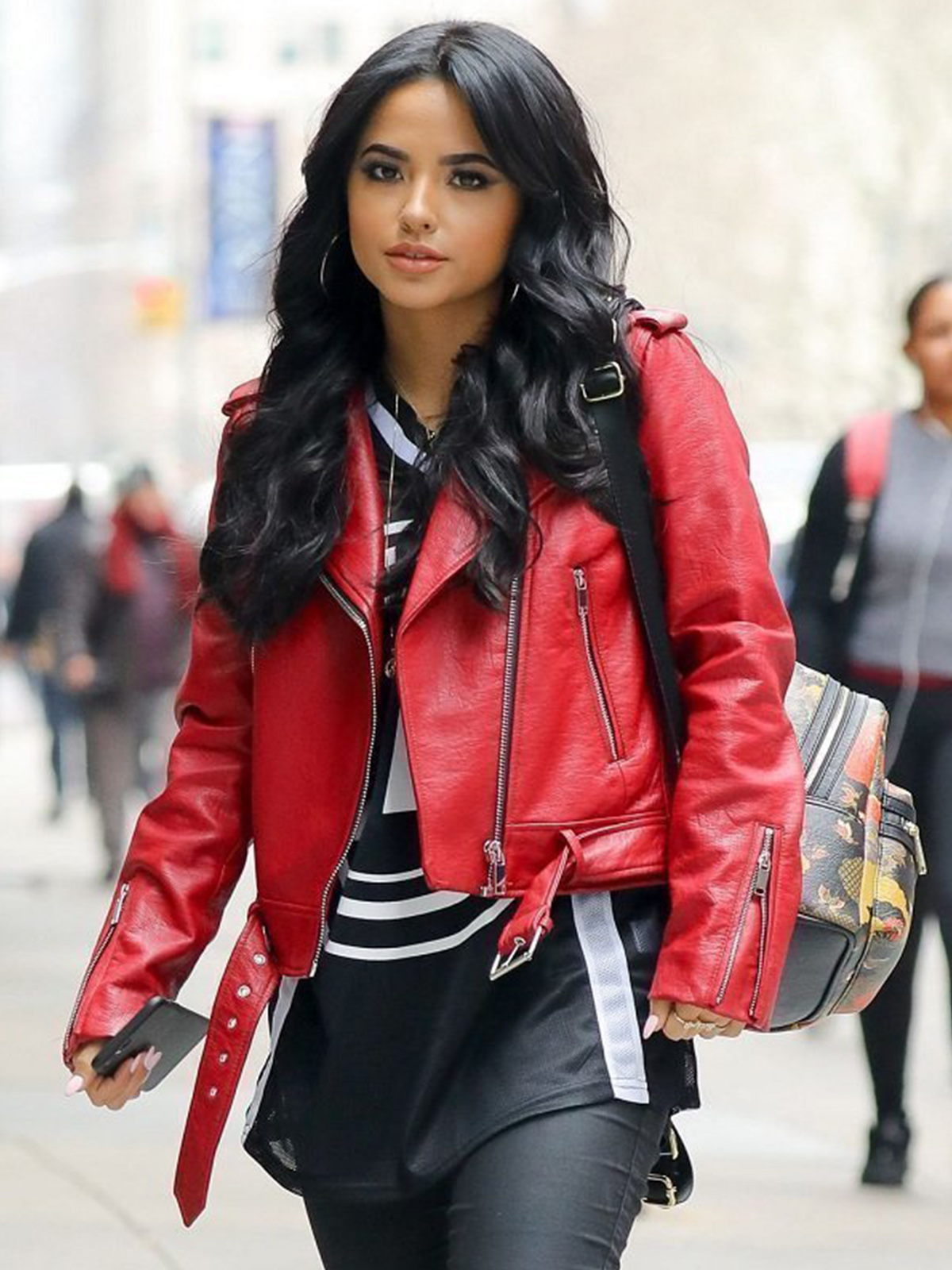 Becky G New York Leather Jacket