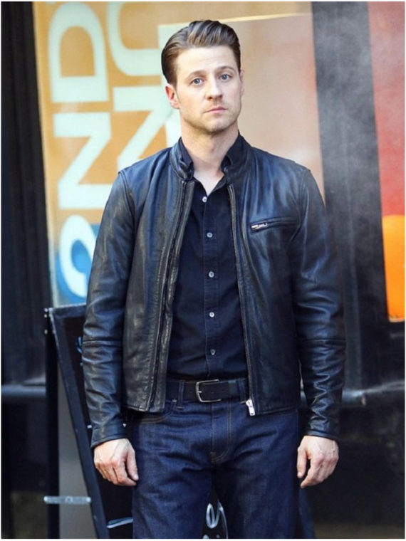 Ben McKenzie Gotham Leather Jacket