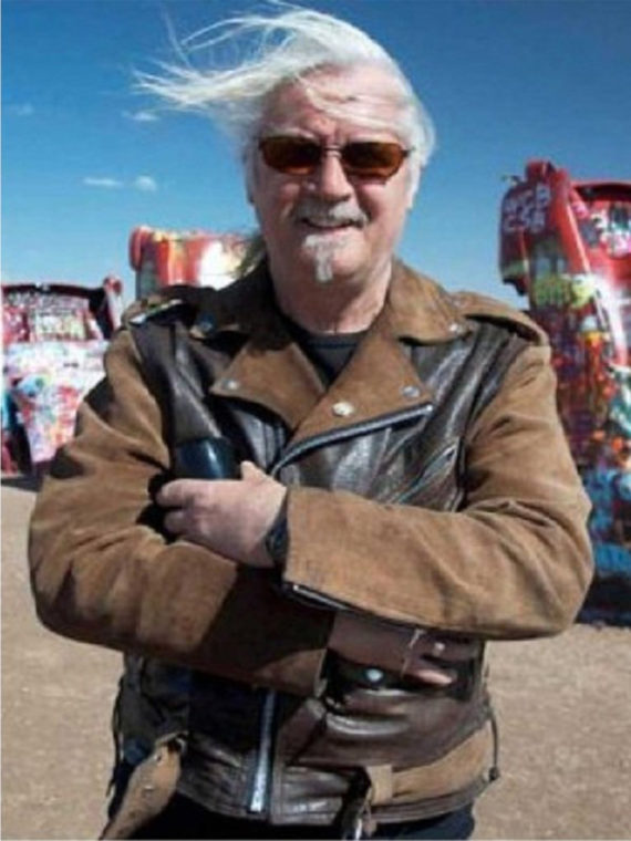 Billy Connolly Route 66 Black And Brown Jacket