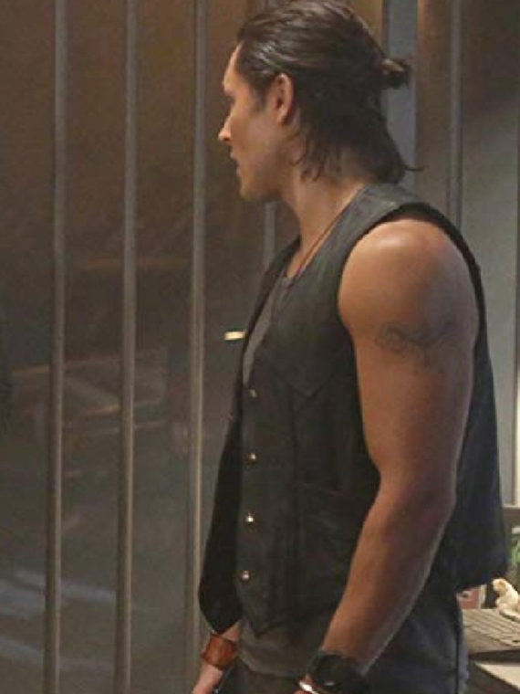 Blair-Redford-The-Gifted Black Leather Vest