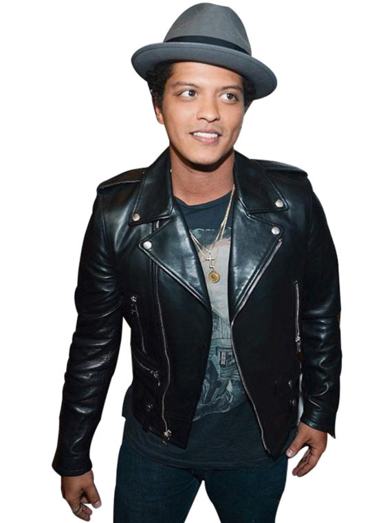 Bruno Mars Billboard Music Black Jacket