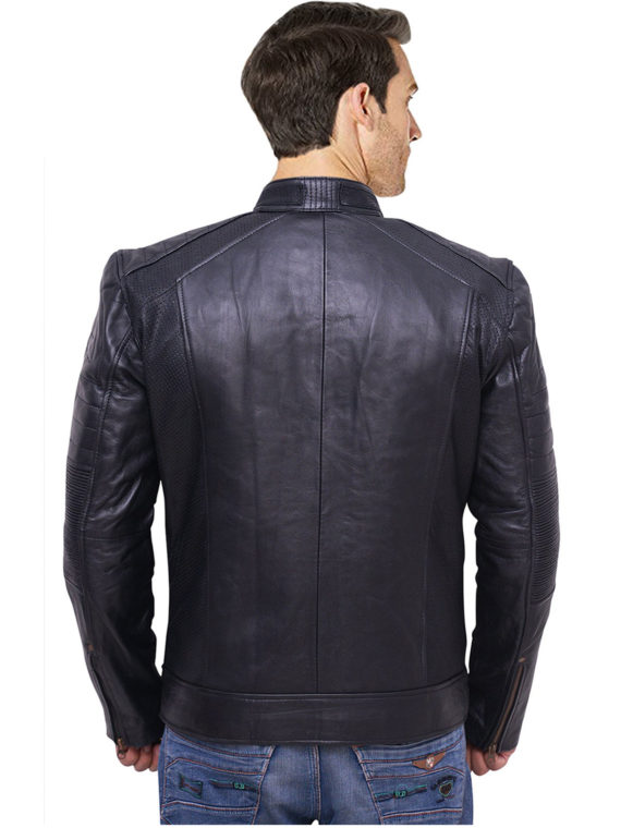 Cafe Racer Biker Jacket