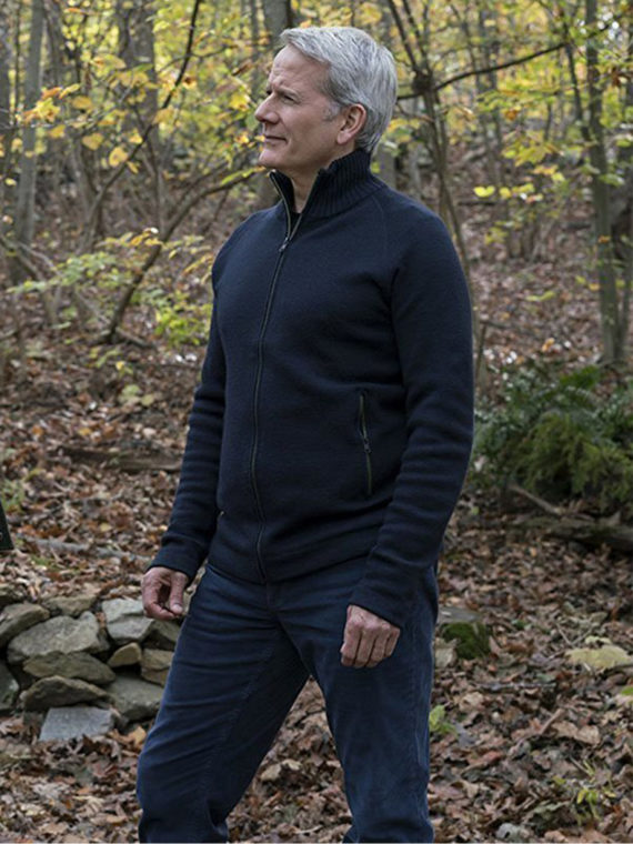 Campbell Scott House of Cards Series Black Jacket