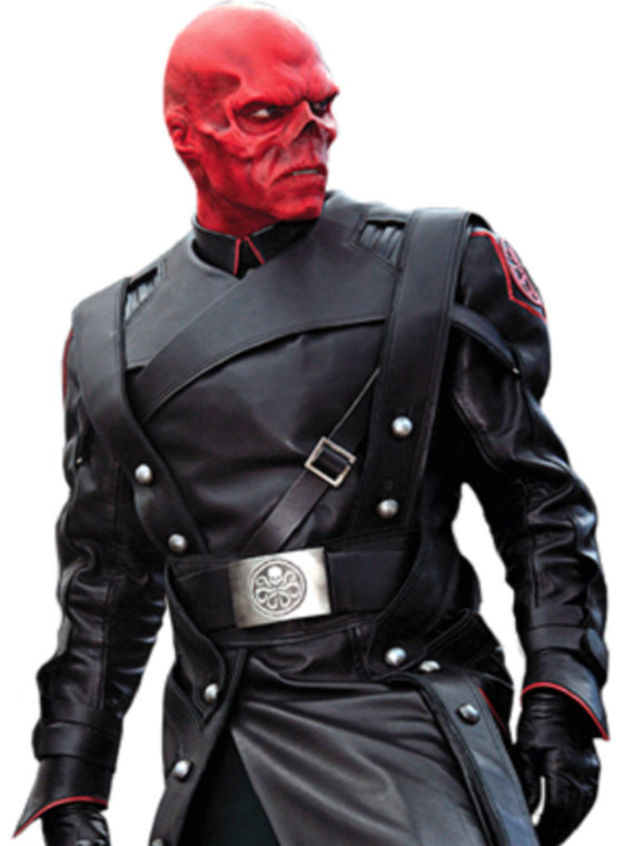 Captain America Red Skull Cosplay Coat