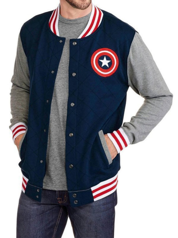 Captain America Varsity Jacket