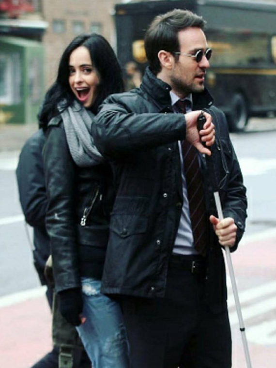 Charlie Cox The Defenders Jacket