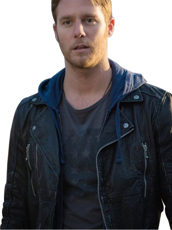 Jake McDorman Limitless TV Series Black Jacket