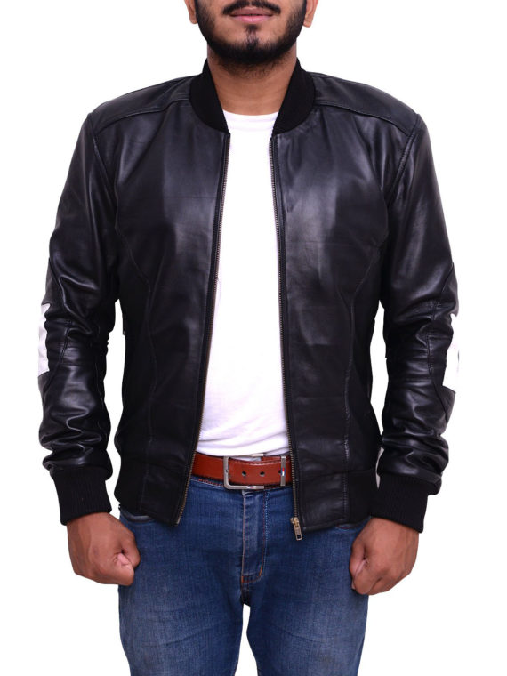 Mens 8 Ball Bomber Jacket