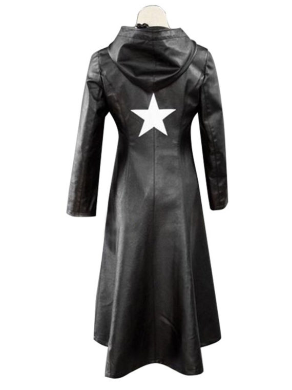 Rock Shooter Anime Black Hoodie Coat