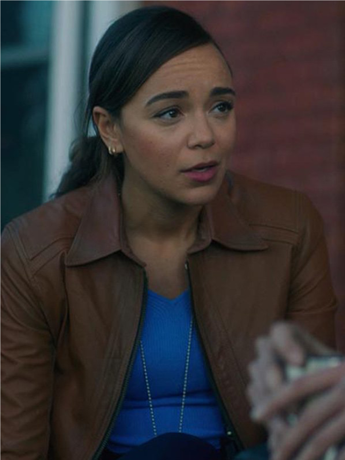 The Umbrella Academy Ashley Madekwe Leather Jacket