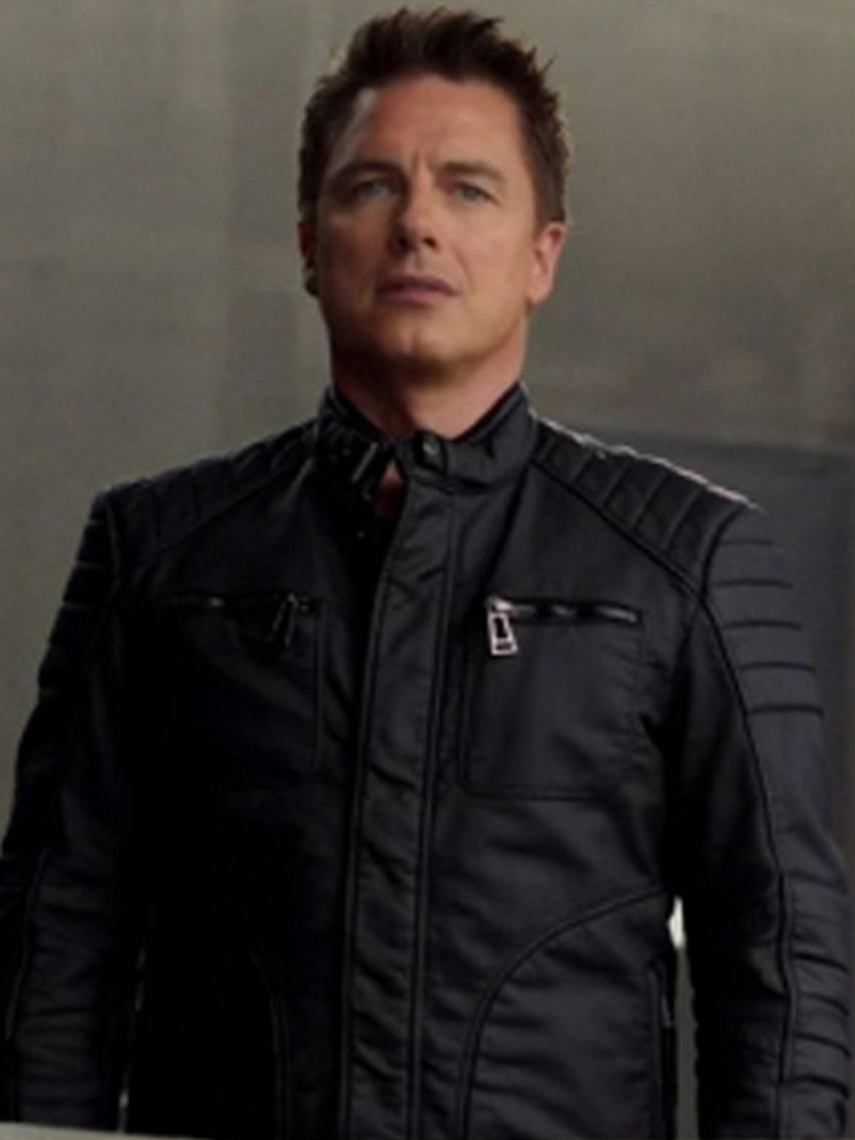 Arrow Malcolm Merlyn Leather Jacket