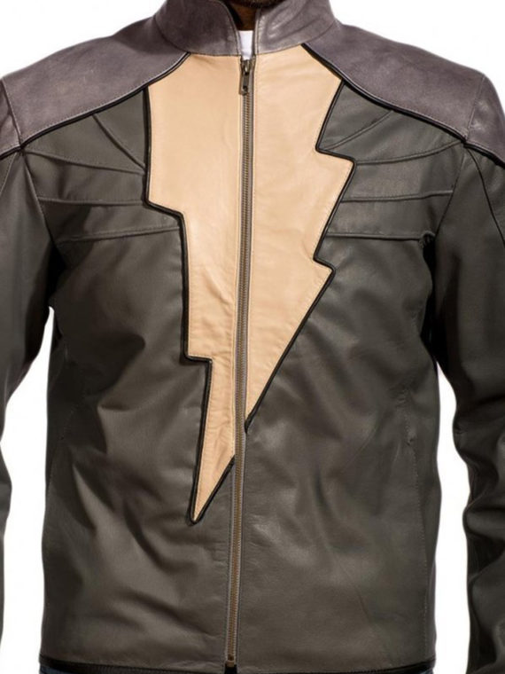 Black Adam Leather Jacket