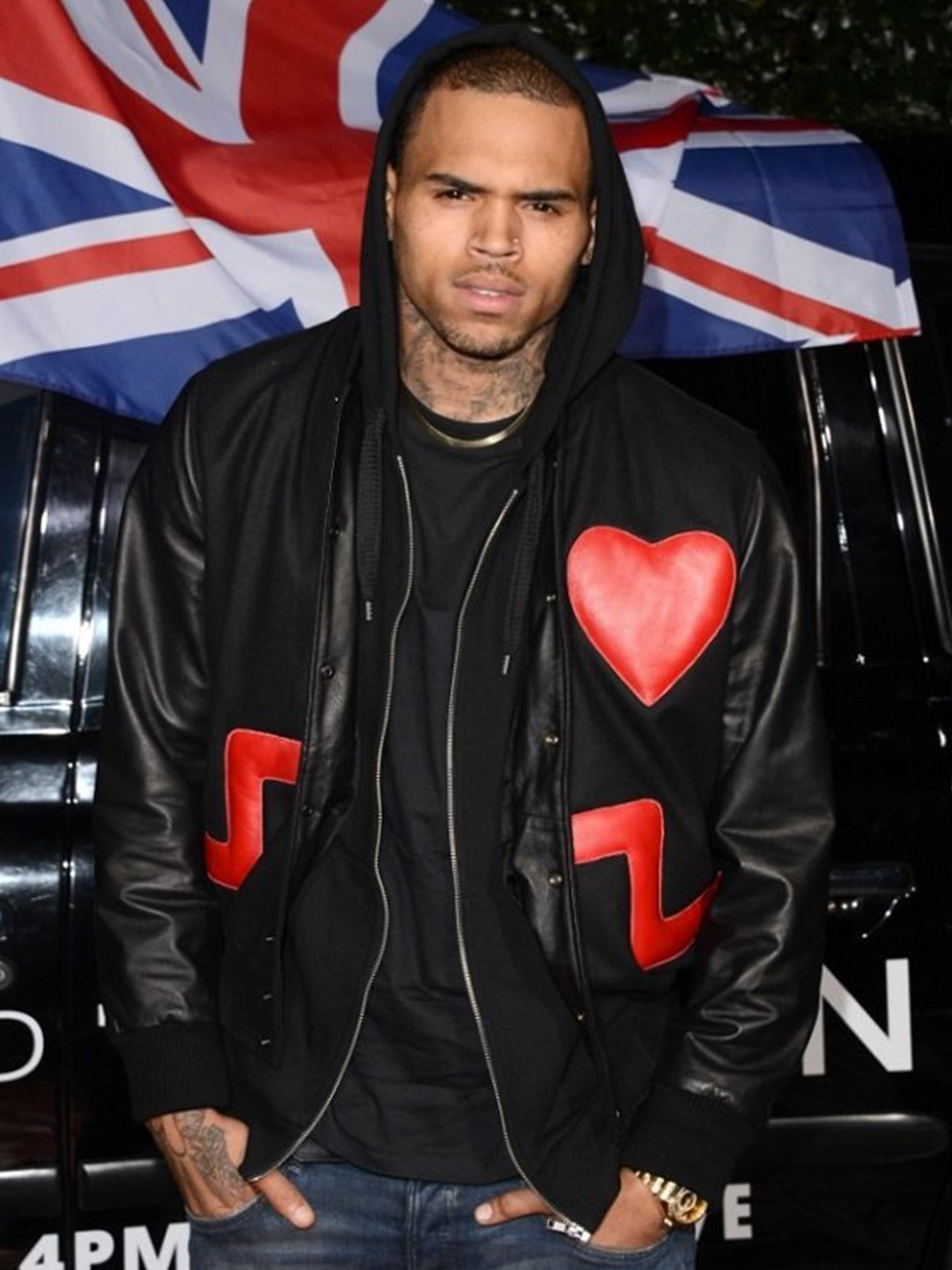 Chris Brown Love Not Hate Valentines Jacket