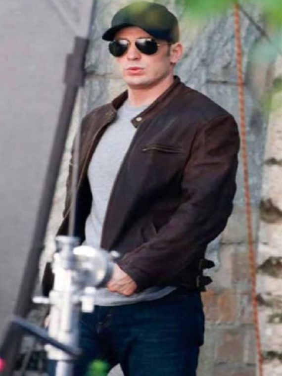 Chris Evans Civil War Jacket