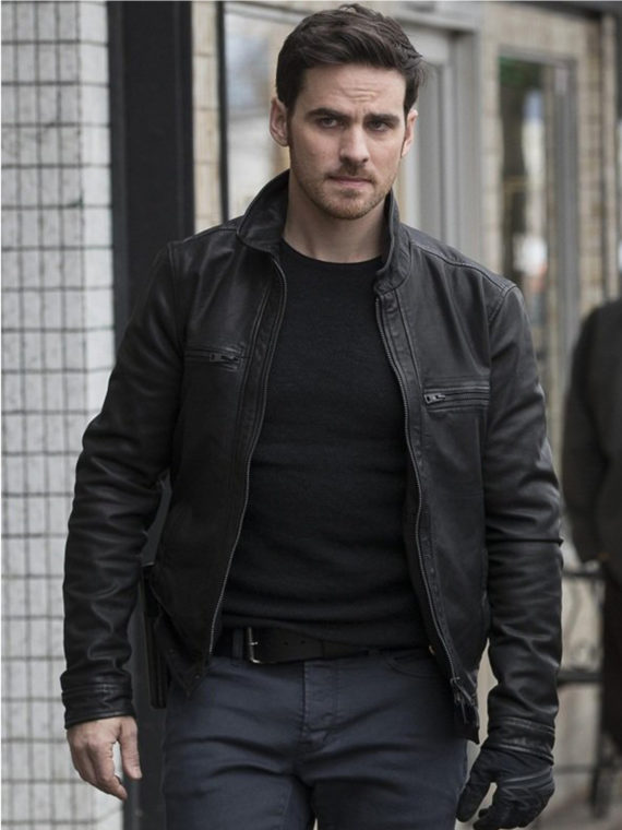 Colin Black Leather Jacket