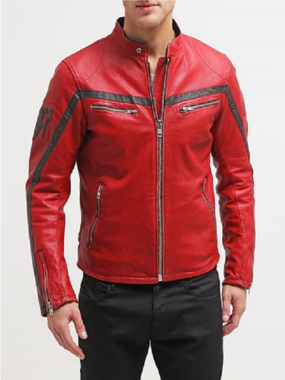 Columbus Leather Motorcycle Jacket