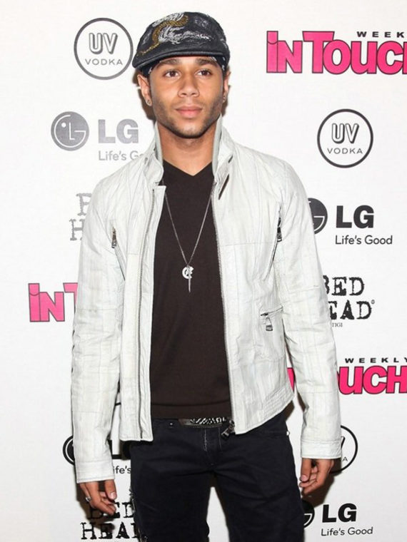 Corbin Bleu Stylish White Jacket