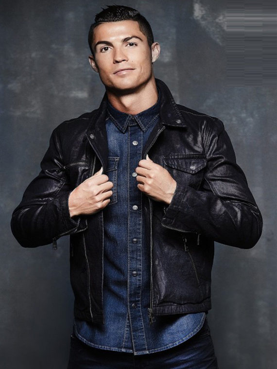 Cristiano Ronaldo Black Jacket