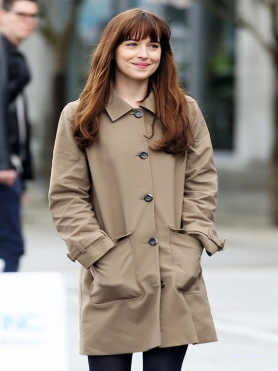 Dakota Johnson Fifty Shades Coat