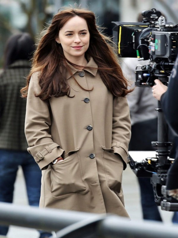 Dakota Johnson Fifty Shades Darker Coat