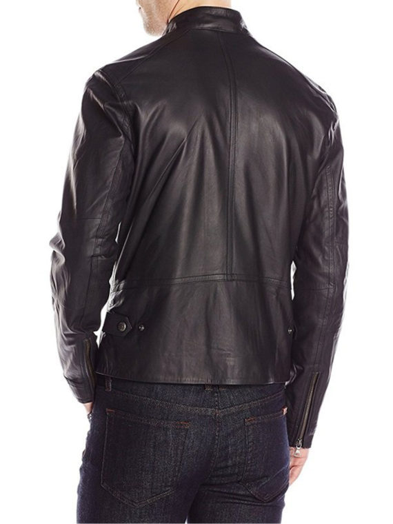 Damon Salvatore Vampire Diaries Black Jacket - Image 3