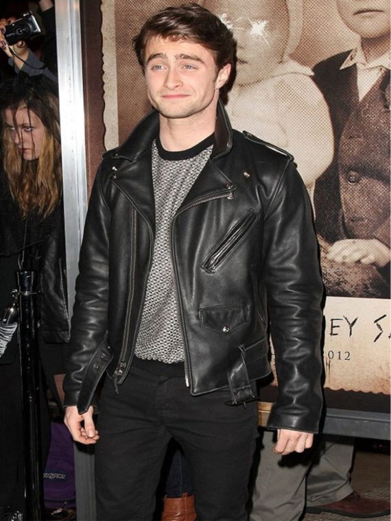 Daniel Radcliffe Leather Jacket