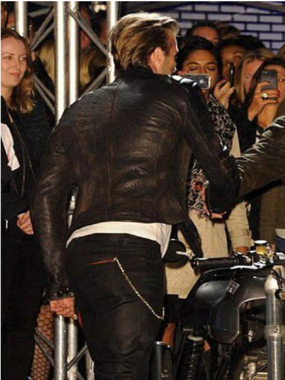 David Beckham Leather Jacket