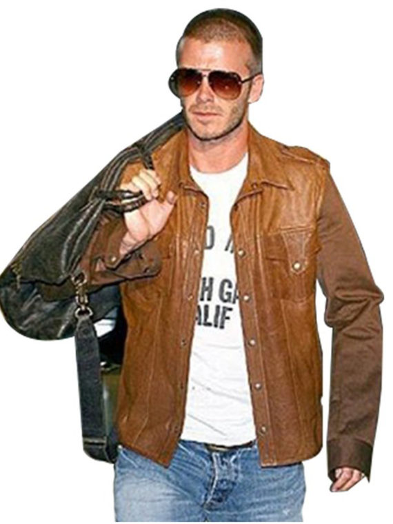 David Beckham Leather Jacket