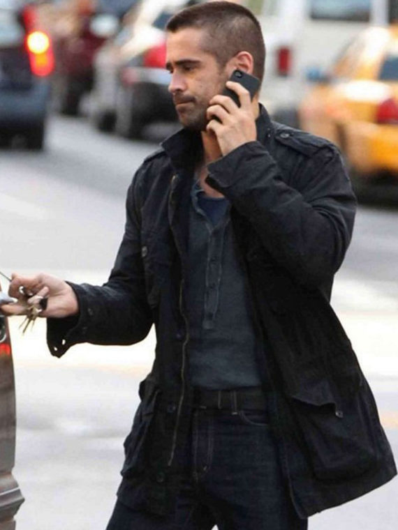 Dead Man Down Colin Farrell Black Jacket