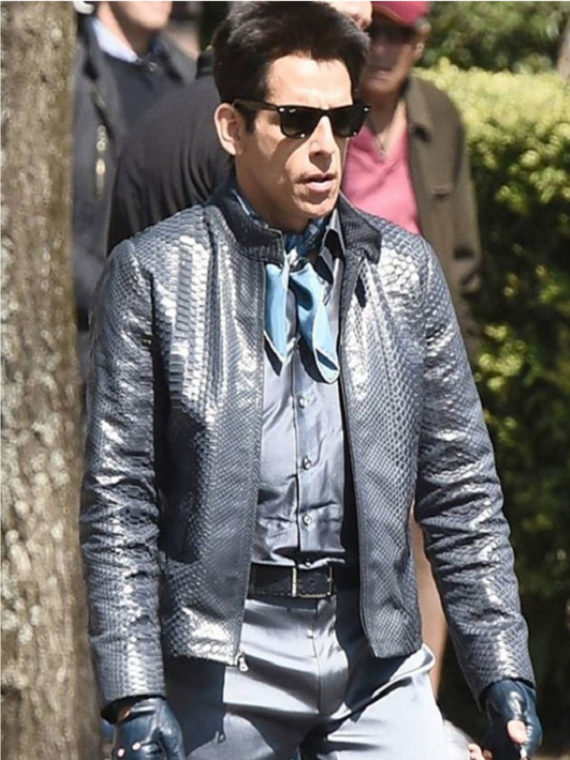 Derek Zoolander 2 Ben Stiller Leather Jacket