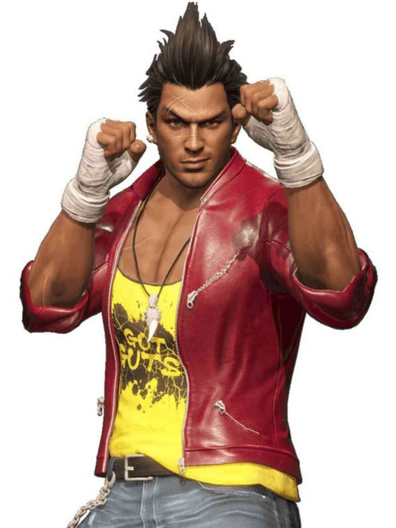 Diego Dead Or Alive 6 Cosplay Leather Jacket