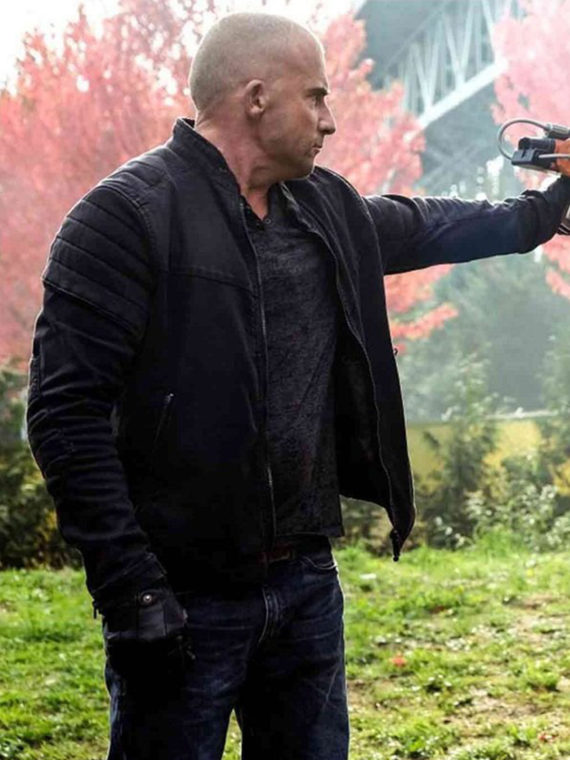 Dominic Purcell Legends Tomorrow Black Jacket