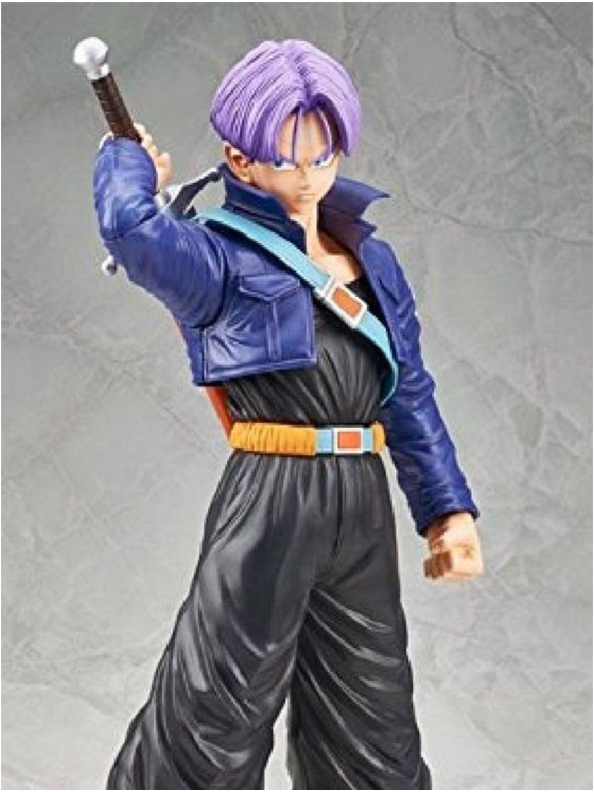 Dragon Ball Z Future Trunks Blue Leather Jacket