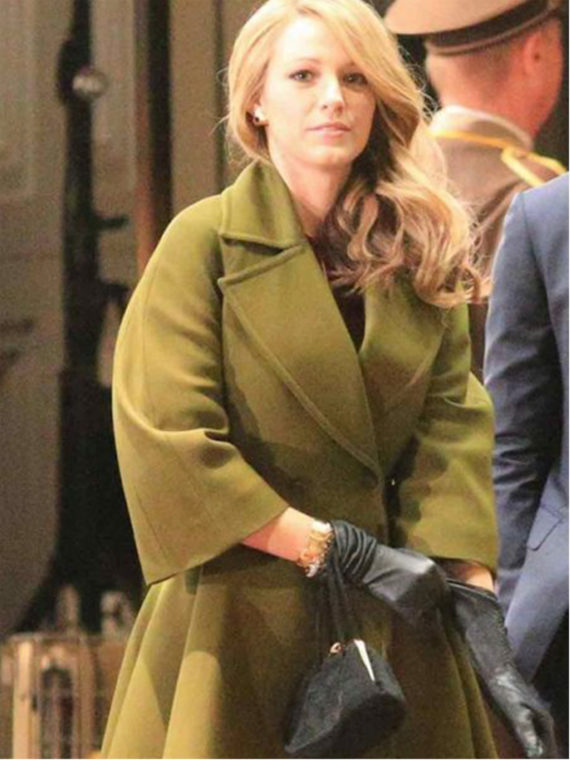 Drama The Age Adaline Blake Lively Green Coat