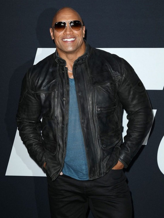 Dwayne Johnson Fast 8 Premiere Jacket - Image 2