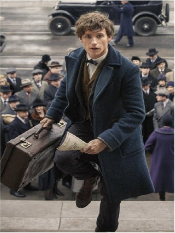 Eddie Redmayne Fantastic Coat