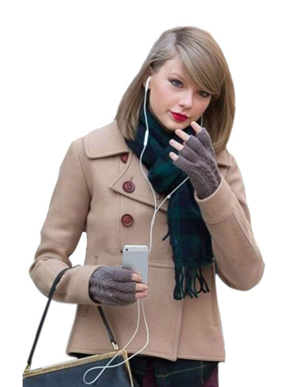 Elegant Taylor Swift Wool Jacket