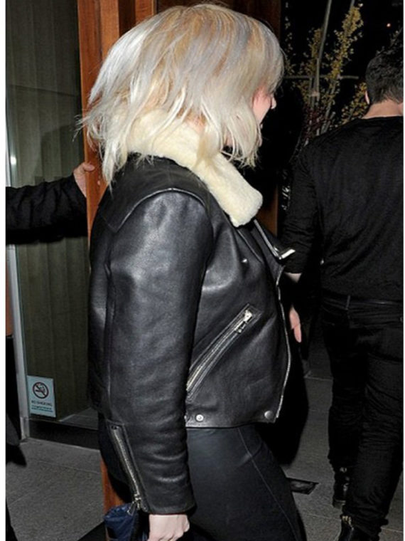 Ellie Goulding Leather Jacket