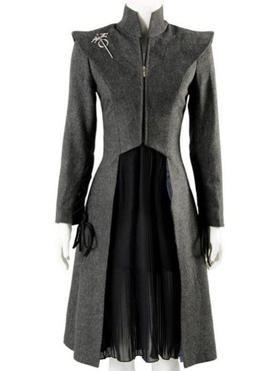 Emilia Clarke Game Thrones Cosplay Wool Coat