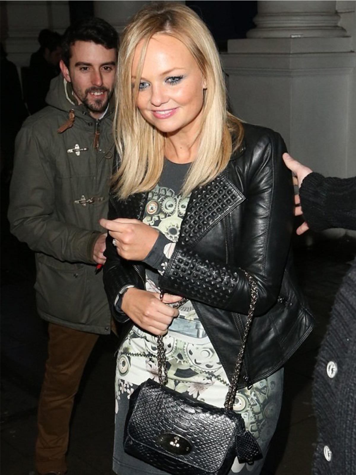 Emma Bunton Studded Black Jacket