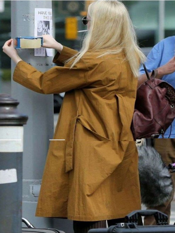 Emma Stone Mustard Trench Maniac Coat